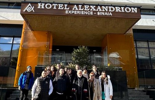 Fundatia Alexandrion sprijină tinerii în dezvoltarea potențialului lor. Vizita studenților din Grecia, parte din programul Erasmus Plus la Hotel Alexandrion Experience din Sinaia s-a încheiat cu succes