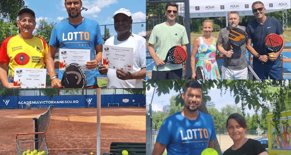 Victor Hănescu a jucat tenis și padel cu jurnaliștii la Press Cup Business Philosophy Victor Hănescu a jucat tenis și padel cu jurnaliștii la Press Cup Business Philosophy